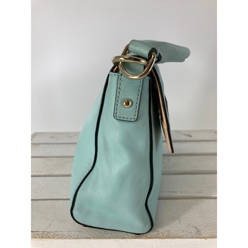 KATE SPADE SMALL LIGHT BLUE SMOOTH LEATHER CROSSBODY BAG - Picture 2 of 16